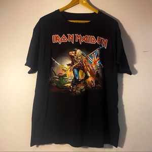 Iron Maiden Black Men’s XL T-Shirt